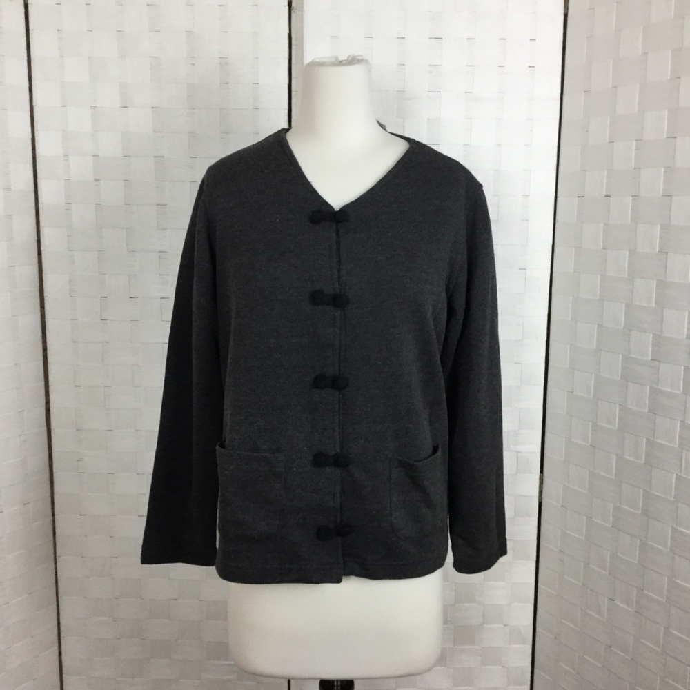 Carolina‎  Colours Vintage Gray cardigan, Size S